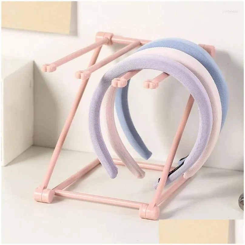 Jewelry Pouches Multifunctional Trend Hair Accessories Foldable Display Rack Vertical