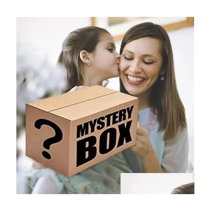 lucky mystery box electronics boxes random birthday surprise favors lucky for adults gift such as drones smart watches bluetooth speaker earphone toy 