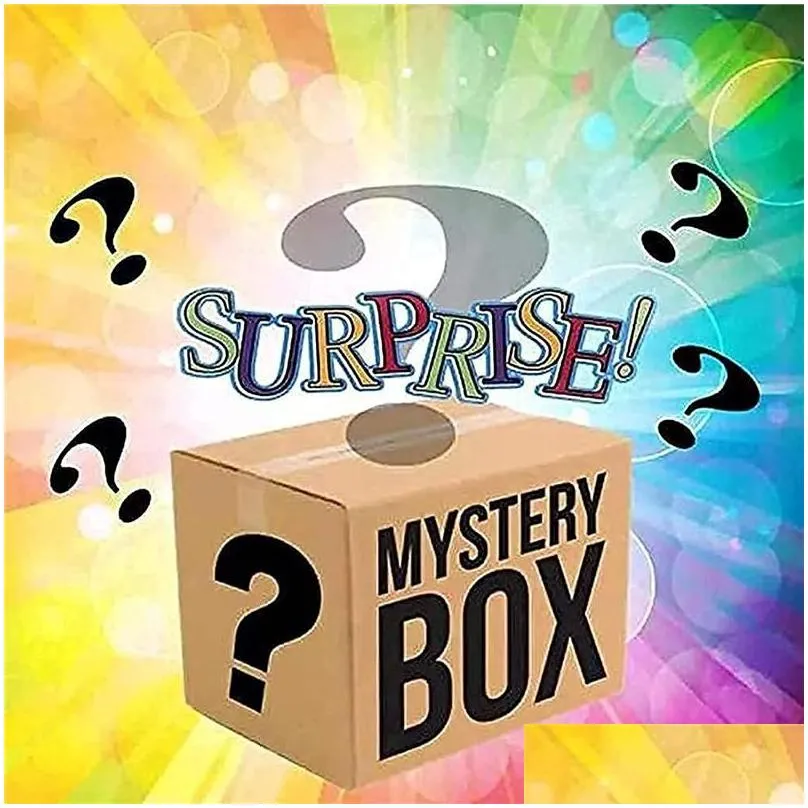 Other Festive Party Supplies Mystery Box Shoes Christmas Surprise Blind Boxes Equivalent Surprises Sports Sneakers  Air Whit Dhmy2