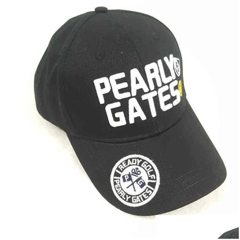 Snapbacks Golf Hat Cap Pearly Gates Baseball Outdoor Sunsn Shade Sport 220117 Drop Delivery Sports Outdoors Athletic Accs Caps Headwea Dhqra