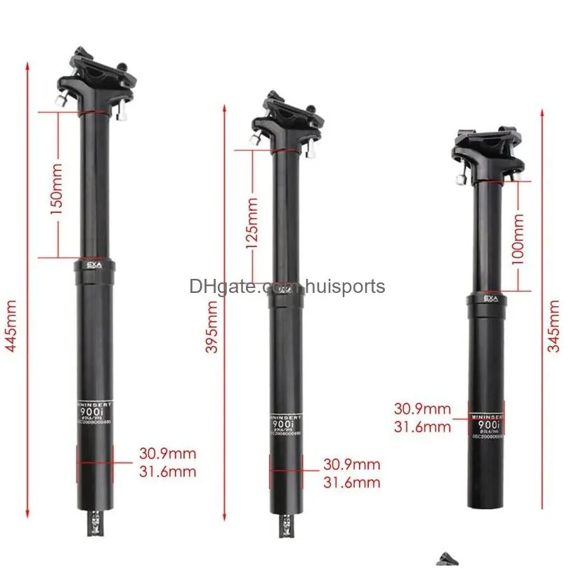 ks exa form 900i adjustable seatpost dropper post moutain bike mtb internal routing 309 316 395mm remote seat y240325