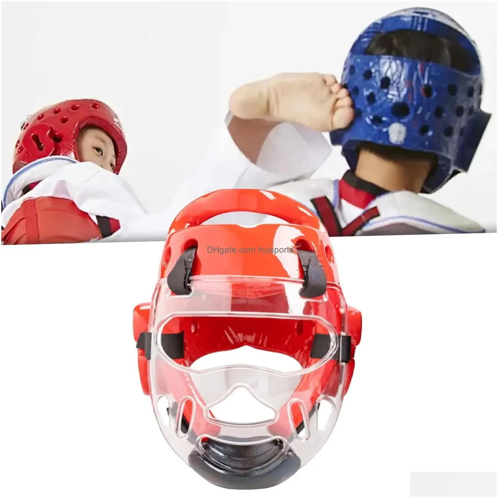 products kickboxing headgear with a removable face shield ventilated durable for taekwondo