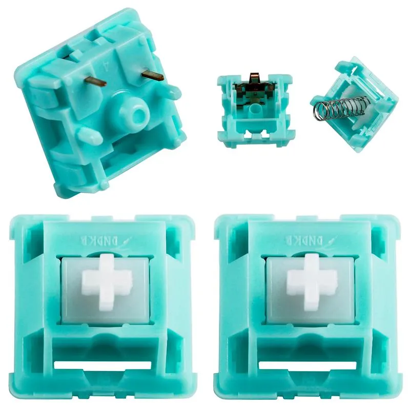 Pens 35 Pcs Dndkb Jingwei Switch 5 Pin Lubed Smd Rgb Mx Thocky Switches for Mechanical Keyboard Similar to Lynx Switches
