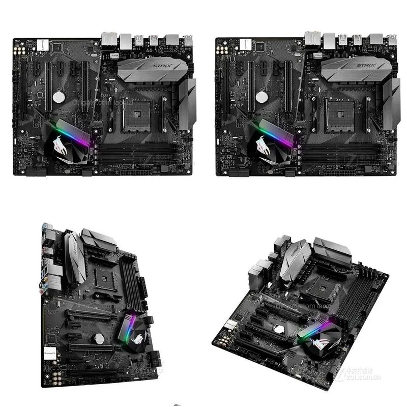 motherboards for asus strix b350-f gaming b350f computer usb3.0 m.2 nvme ssd motherboard am4 ddr4 b350 desktop mainboard