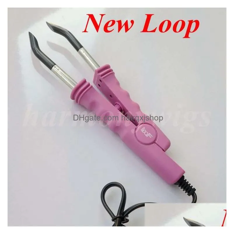 Connectors Fusion Hair Extension Iron Connector Keratin Bonding Tools Heat Professional Extensions Four Drop Delivery Products Accesso Dhgm9