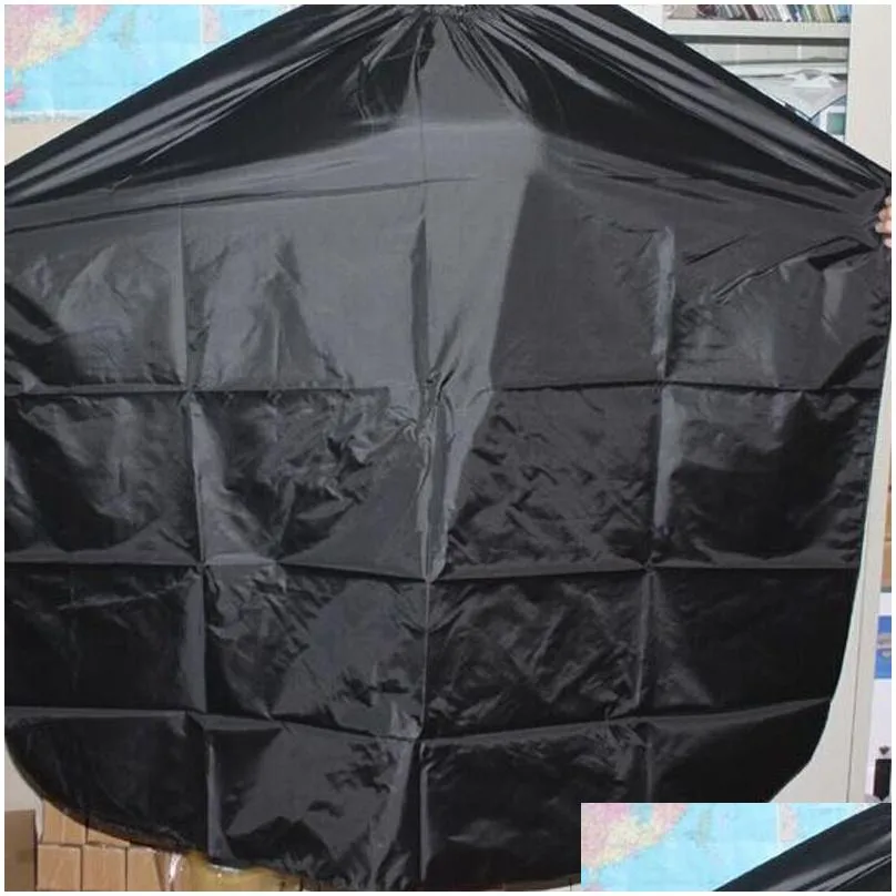 New Hair Cutting Hairdressing Cloth Barbers Hairdresser Large Salon Adult Waterproof Cape Gown Wrap Black Hairdresser Cape Gown