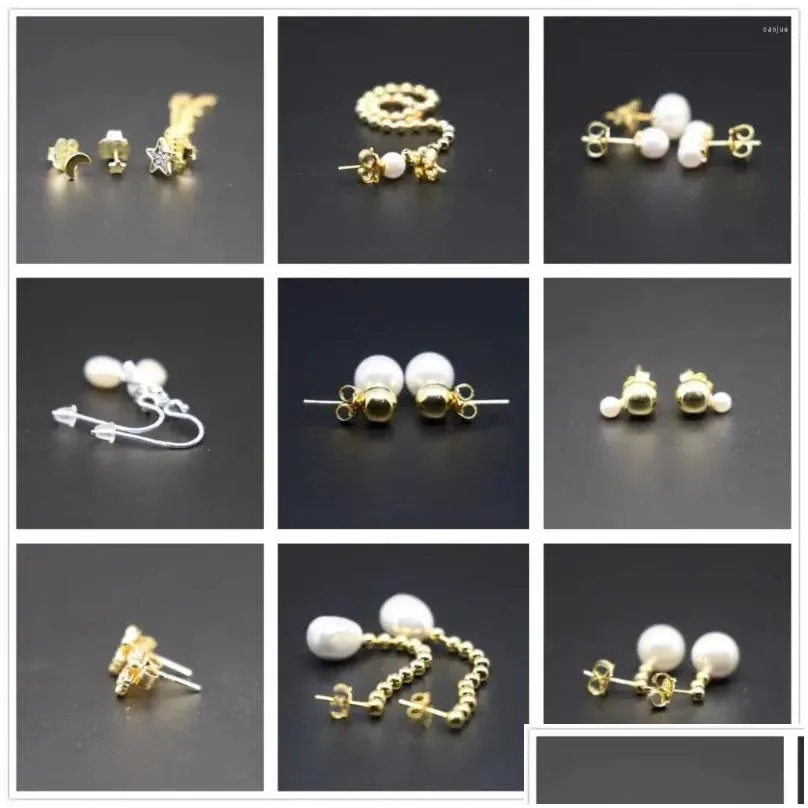 Stud Earrings Boucles D`oreilles Tendance 2024 Tousingly Hoop For Women Ladies Jewelry Necklaces And Earring Set