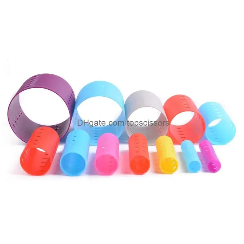 Hair Rollers Pieces Magnetic Set Smooth With Duckbill Clips Hairdressing Styling Tool Random Color 6 Drop Delivery Products Care Tools Dhnas