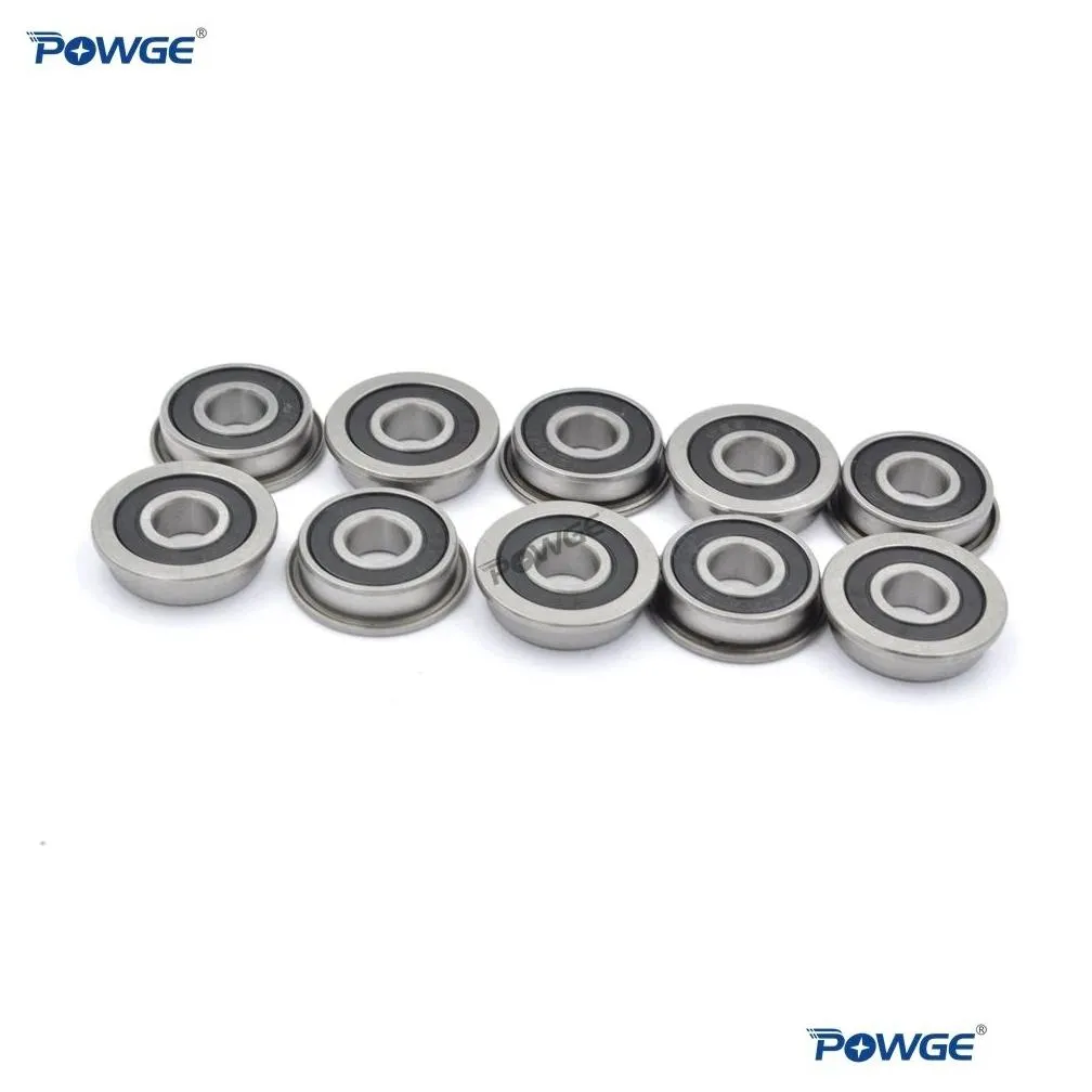 Pens Powge Voron F6232rs Bearing 3*10*4 Mm Abec7 Flanged Miniature F623 Rs Ball Bearings F623rs for Voron 0 3d Printer