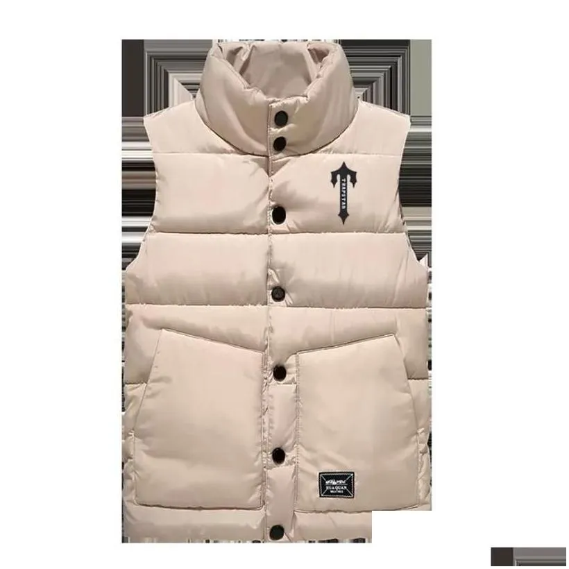 Jacket Men`s Vests Oversized style Down Vest Autumn Winter Fashion Bodywarmer Waterproof Coat361U