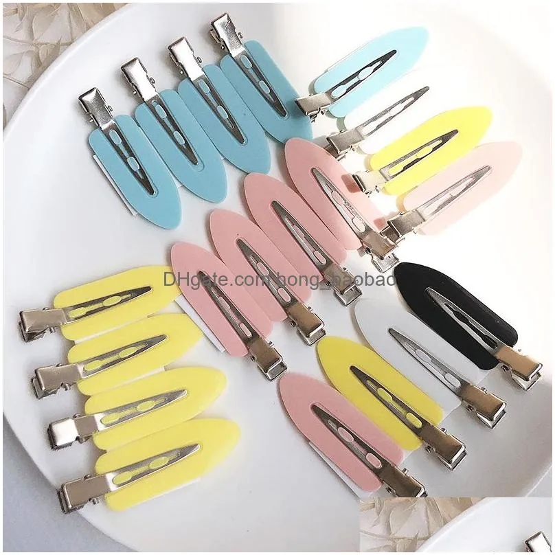 hair clips pins high quality beauty health styling tools applianceshair clips 4pcs no bend seamless hair clips side bangs fix