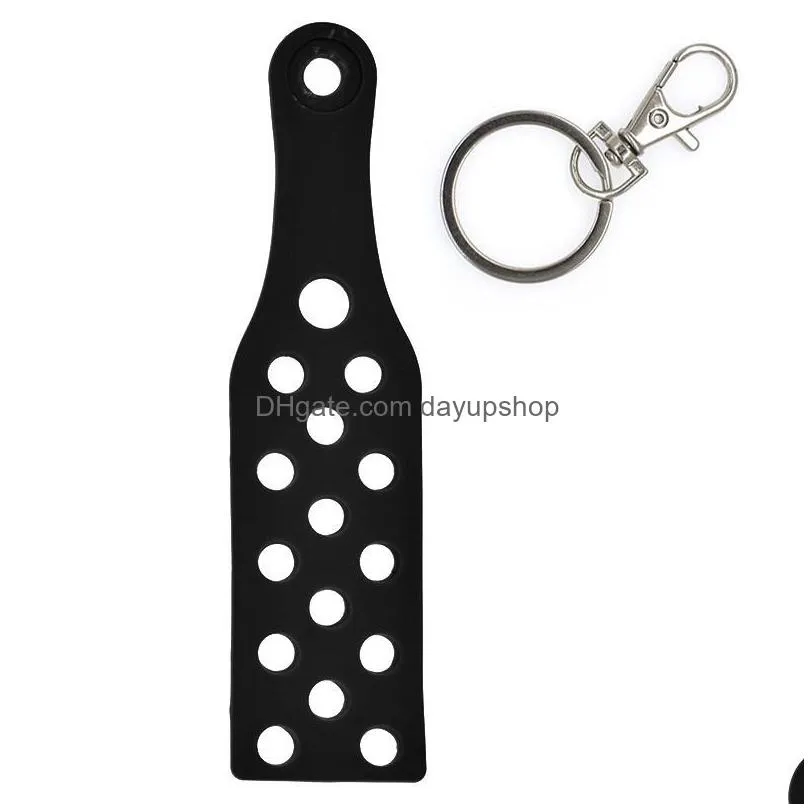 Charms Wholesale Pvc 3D Keychain Holder Key Chain Bag Accessories Drop Delivery Jewelry Findings Components Dhisj