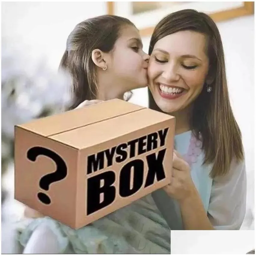 Headphones & Earphones Mystery Box Electronics Random Supplies Surprise Smart Bluetooth Earphone Toys Gifts Lucky Boxes Speakers Edtp Dh3Bg