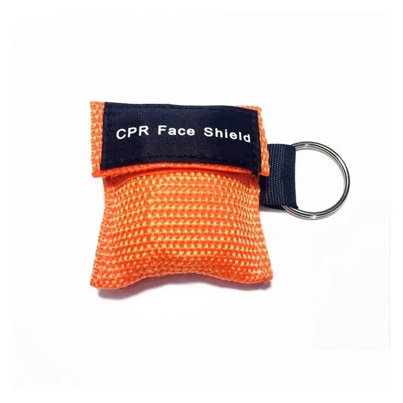 Outdoor Gadgets 500Pcs 8 Color Key Chain Emergency Cpr Face Resuscitation Mask Pocket Maskszz Drop Delivery Sports Outdoors Camping Hi Dhcuk