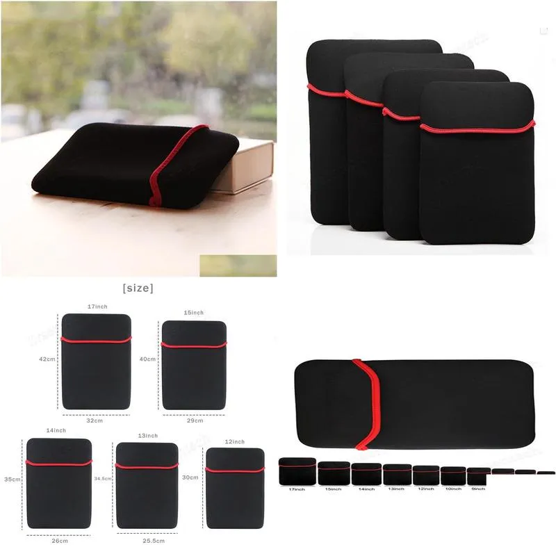 High Quality 617 inch Neoprene Soft Sleeve Case Laptop Pouch Protective Bag for 7quot 12quot 13quot 14quot 17quot GPS T8362278