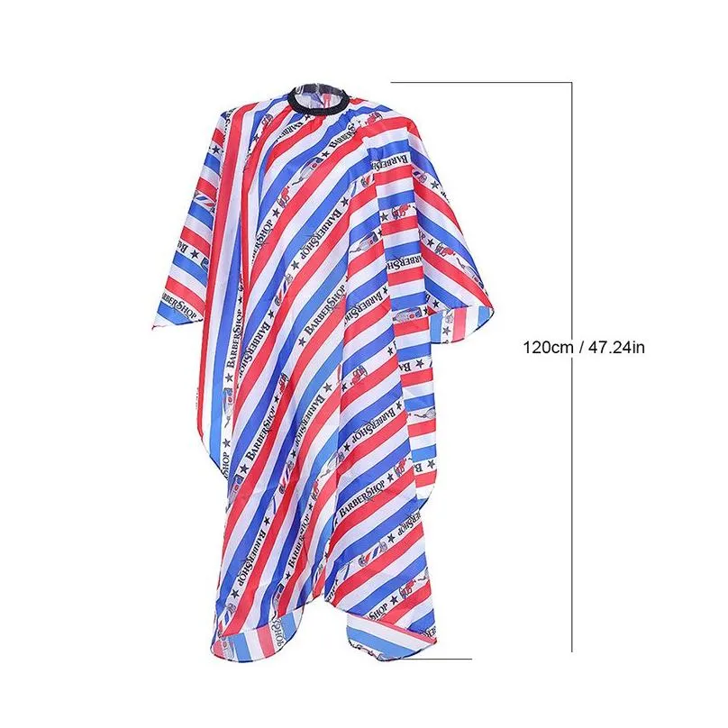 Colorful Salon Hair Cutting Cape Hairdressing Gown Waterproof Cloth Hair Styling Dyeing Gown Antistatic Hairdresser Cape Gown2240527