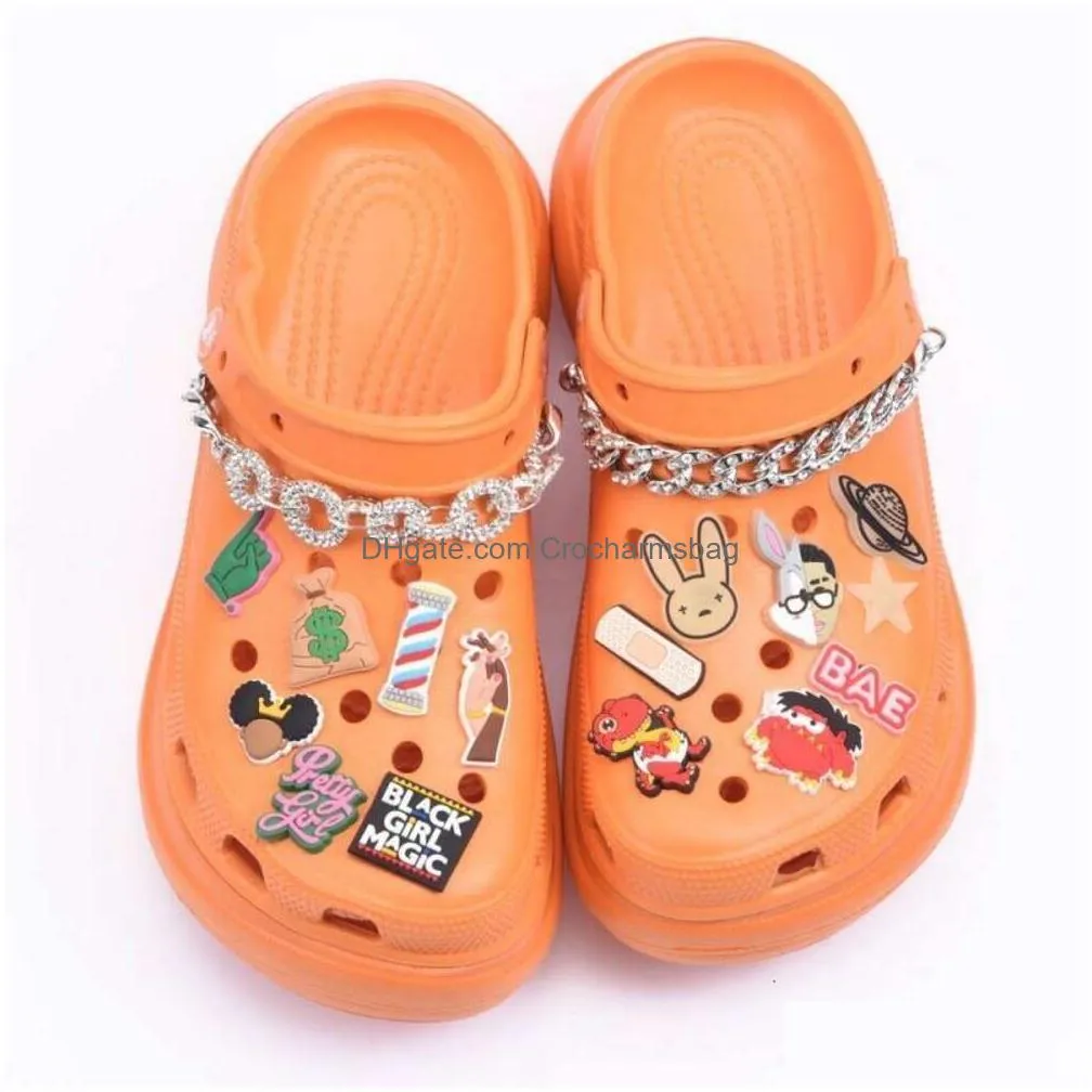 Shoe Parts & Accessories 2023 Kids Clog Charms For Gift Pack Shoes Designer Wholesale Drop Delivery Dhgqn