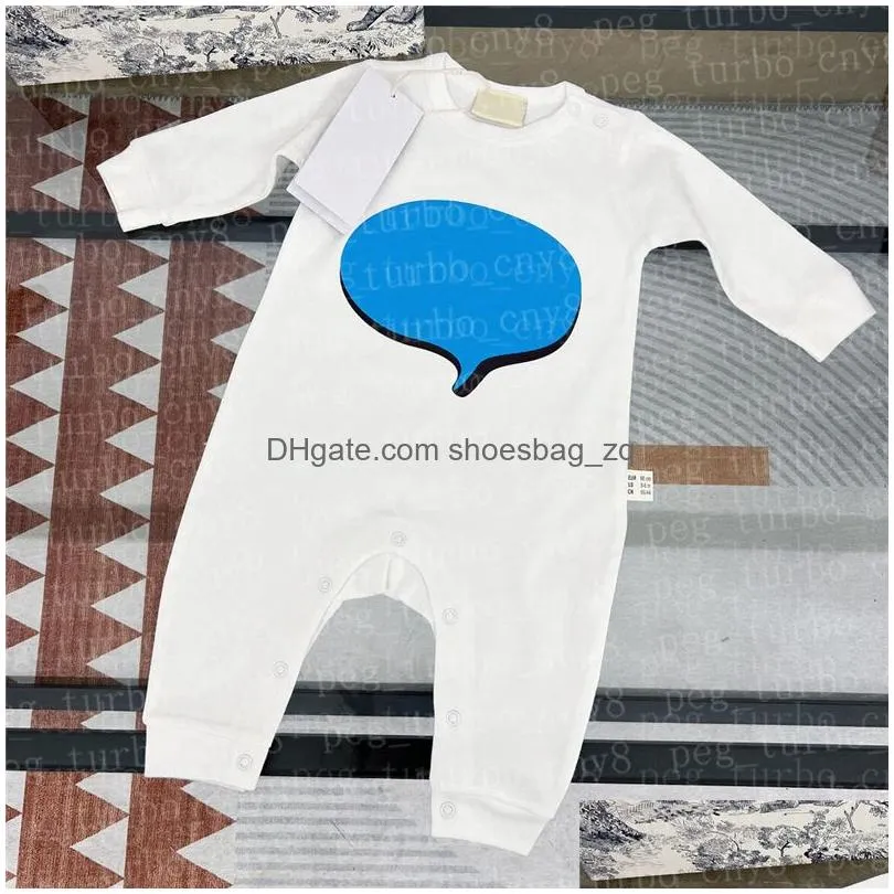 Kids Clothing Cotton Rompers Long Sleeve Baby Girls Boys Jumpsuits Fashion Casual Toddler Kid Onesies Tshirts8635659