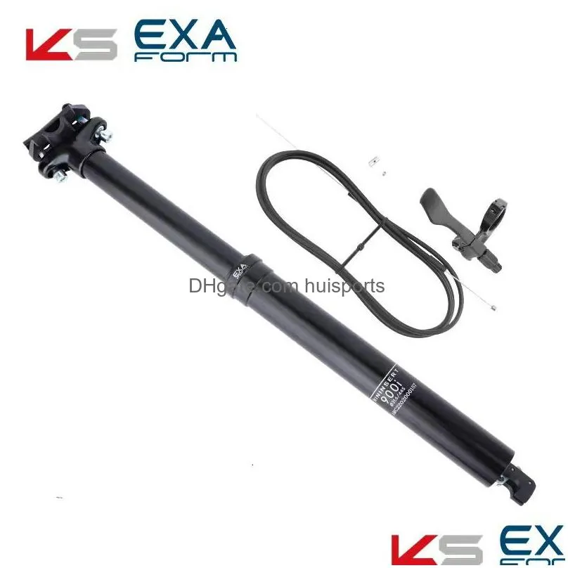 ks exa form 900i adjustable seatpost dropper post moutain bike mtb internal routing 309 316 395mm remote seat y240325