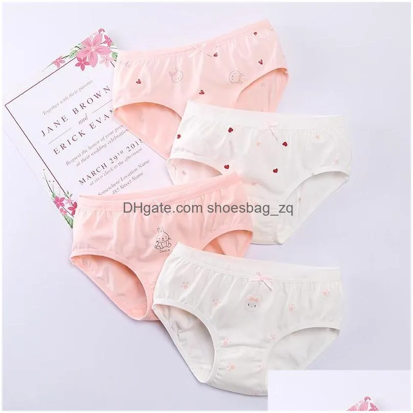 Panties 5PcsLot, 2 To 14 Years Teenager Baby Girls Underwear Cotton Clothing Kids Short Briefs Children Underpants Good Quality