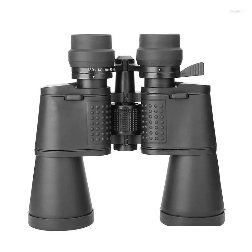 Telescope & Binoculars Outdoor Binocar 10-180X100 Black Hd Long Range Zoom Binocars Lll Night Vision Professional Hunting Cam Drop Del Dh3Sj