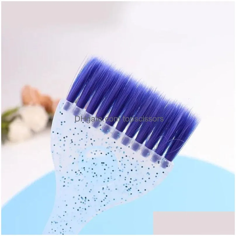 Hair Accessories Professional Dyeing Set For Salon Barber Coloring Dye Brush And Bowl Fashion Hairstyle Design Tool Drop Delivery Prod Dhwkh