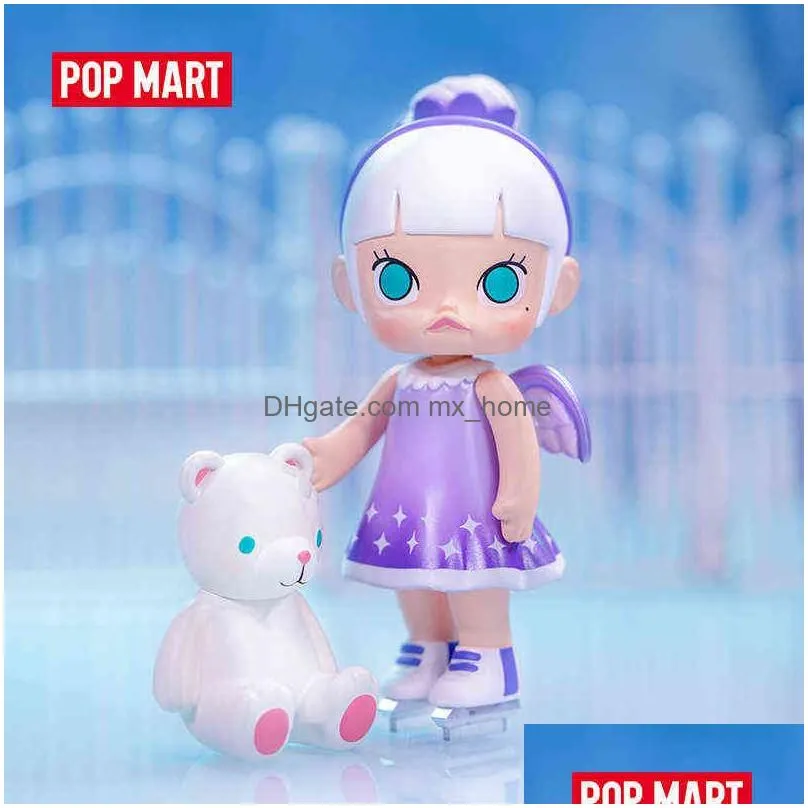 mart molly my childhood series cute kawaii blind box doll binary action figure birthday gift toy for kids 2201156604430