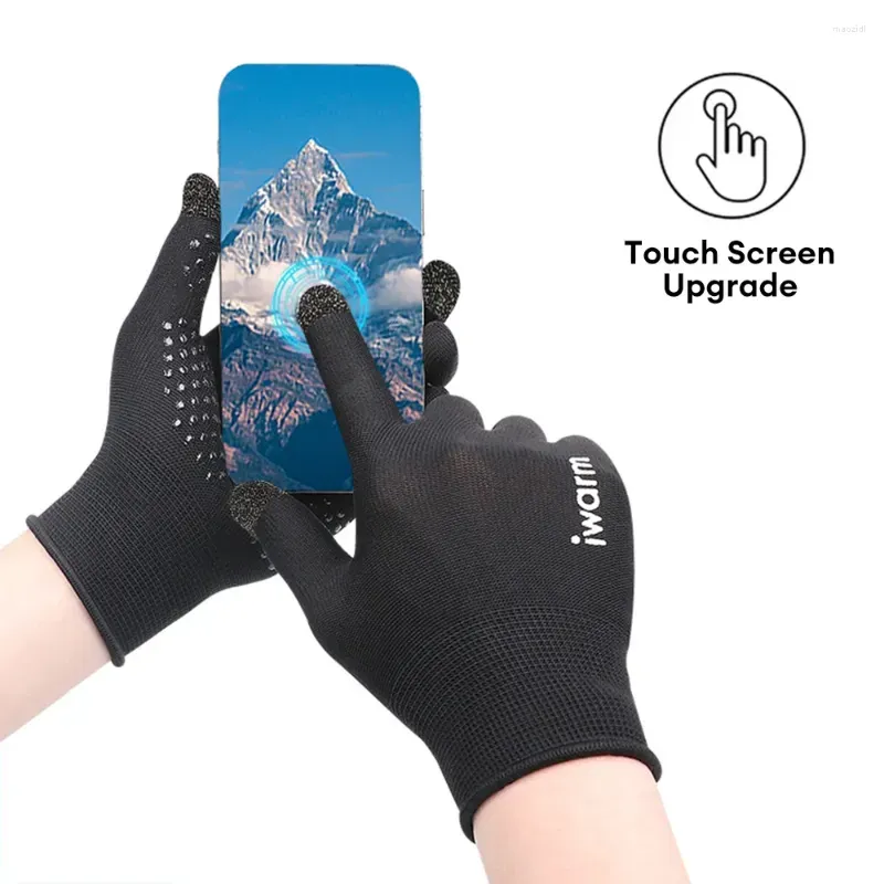 Cycling Gloves Breathable Anti-Slip Touch Screen Sun Protection For Driving Camping Fishing Full Finger