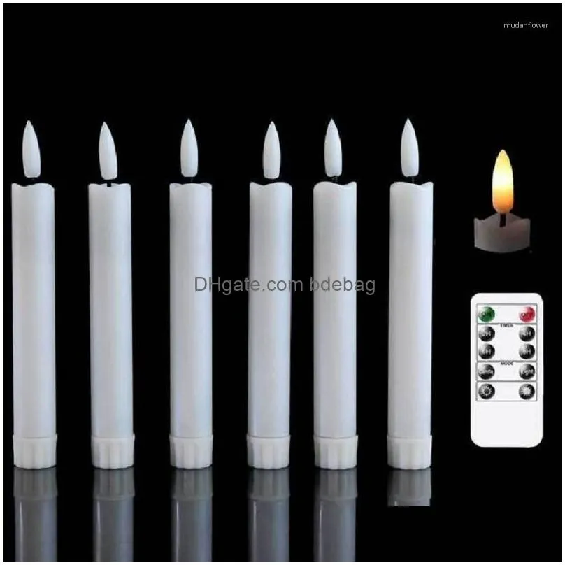 candle holders 80pcs twinkling christmas led candles with remote control 10 long battery operated warm white decorative