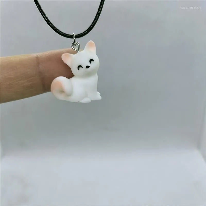 Pendant Necklaces Yungqi Chic Resin For Women Girl Cartoon Animal Charm Necklace Fashion Choker Jewelry Party Gifts