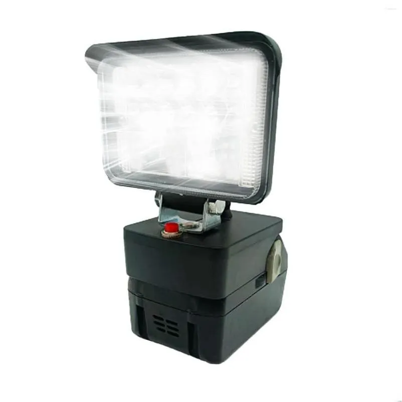 Portable Lanterns LED Work Light Emergency Camping Lamp For Hitachi 18V Lithium Battery Converted Into High Performance