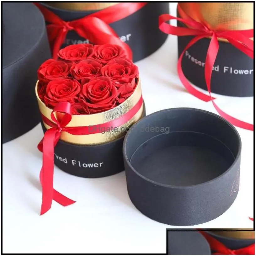 decorative flowers wreaths eternal rose in box preserved real flowers with set the mothers day gift romantic valentines gifts w