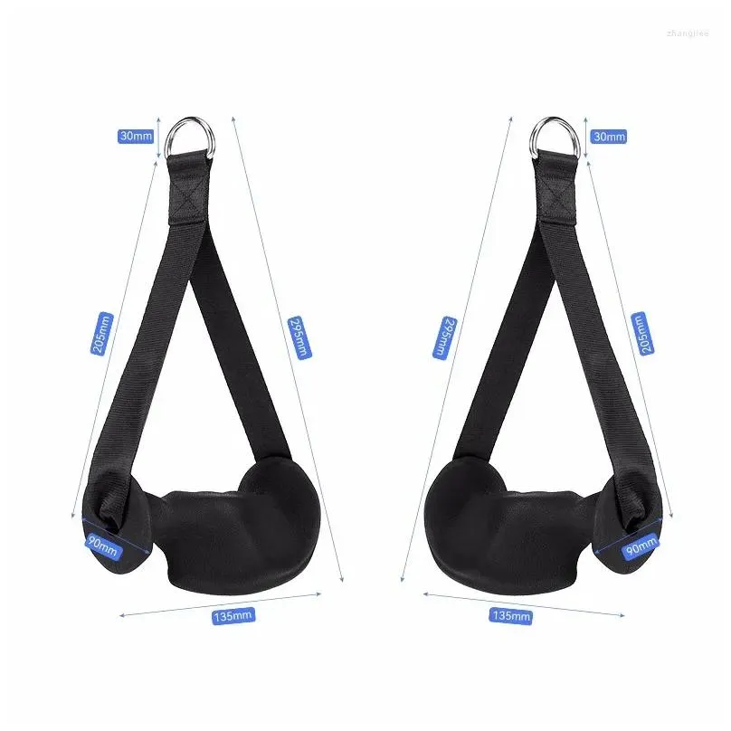 Accessories Ergonomic Pulley Cable Machine Handles Upgraded Bicep Tricep Handle Lat Pull Down Grips For Resistance Bands Weight