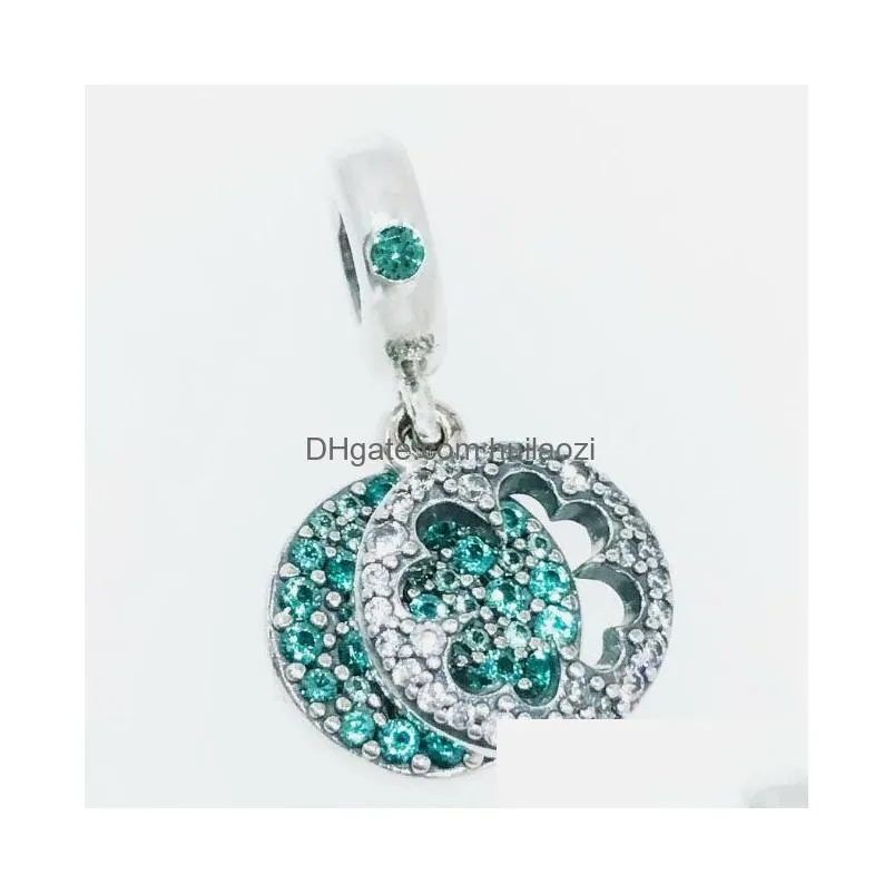 dazzling shamrock pendant 925 sterling silver suitable for charm beads bracelet jewelry 797906nrgmx fashion gift pendant