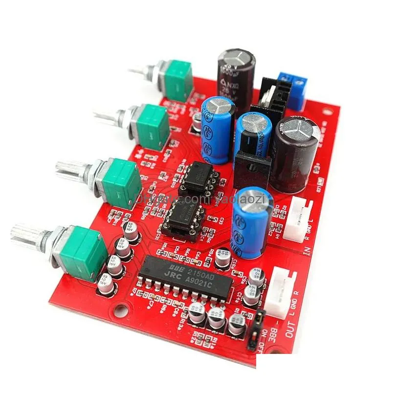 amplifier dlhifi dual ne5532 tone board with jrc2150 bbe sound processing single power supply