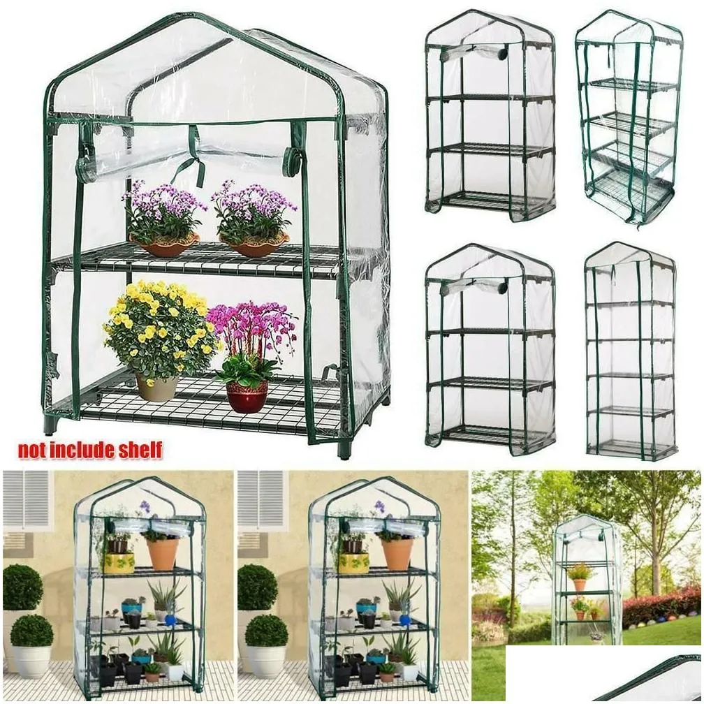 other garden supplies waterproof seedling plant greenhouse outdoor grow green house tent 2 5 tier replacement s flower warm 230410