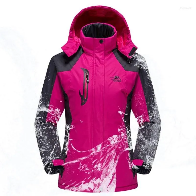 Skiing Jackets Women`s Ski And Pants Suit Windproof Waterproof Warm Snow Coat Snowboard Jacket Female Outdoor Wear