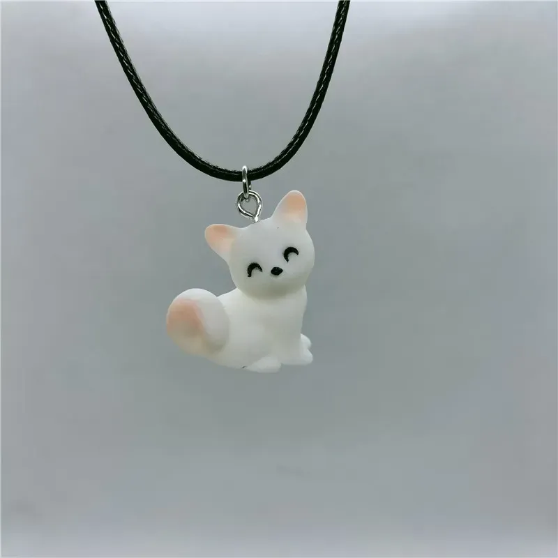 Pendant Necklaces Yungqi Chic Resin For Women Girl Cartoon Animal Charm Necklace Fashion Choker Jewelry Party Gifts