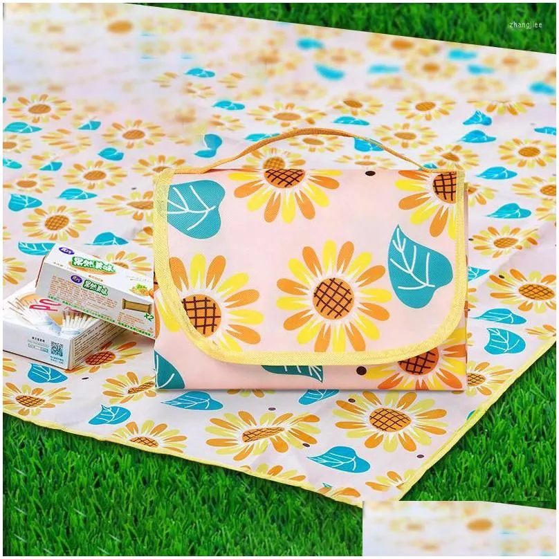 Camp Furniture Camping Mat Spring Summer Picnic Wear-resistant Waterproof Blanket Thickened Upgrade Portable Storage Outdoor Lawn