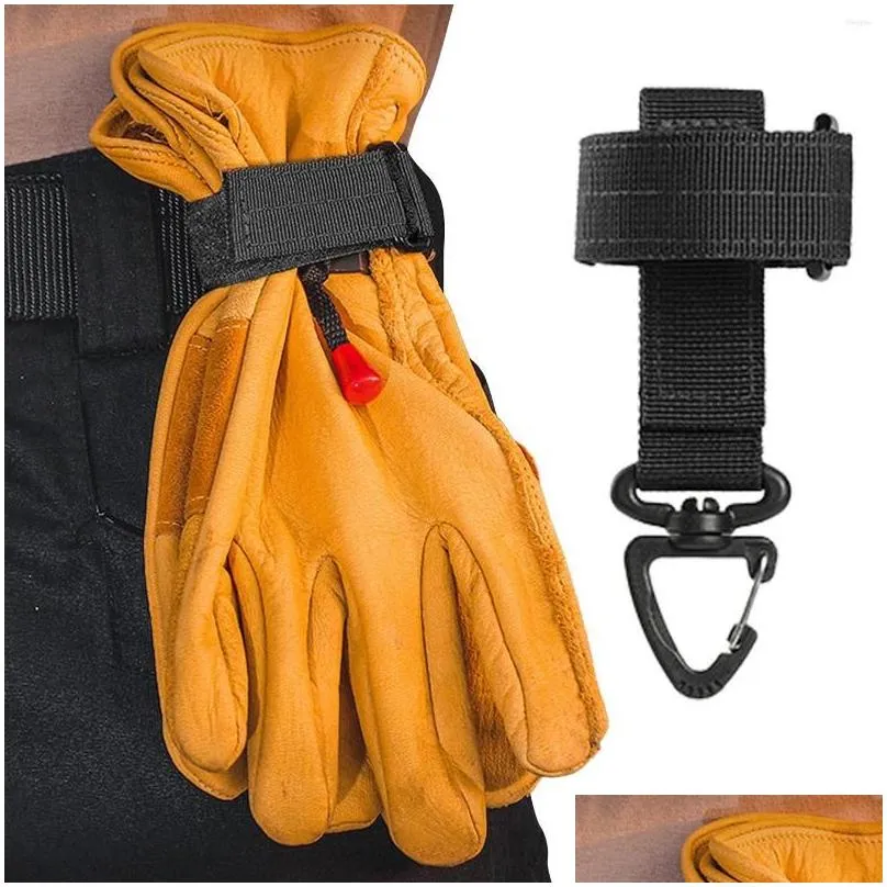 Camp Furniture HGHYS Clips For Work Adjustable Glove Holder Clip Construction With Hook Emergency Firefighting Rescue Turnout