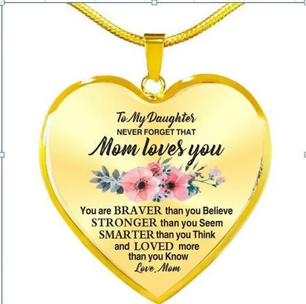 Pendant Necklaces Pendants Jewelry Diamond Peach Heart Mothers Day Gift Family Daughter Sister Crystal Necklace Drop Deliver Dhgarden Dhb07