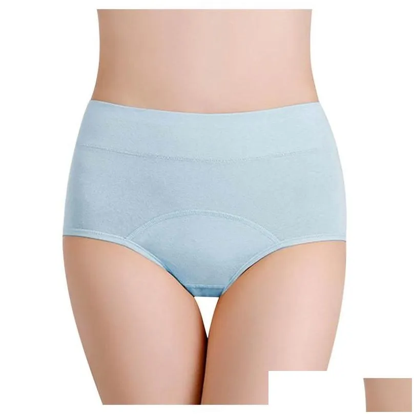 Women`S Panties Womens Leak Proof Menstrual Physiological Briefs Women Underwear Period Waterproof Knickers Underpants Female Intimat Dhjvw