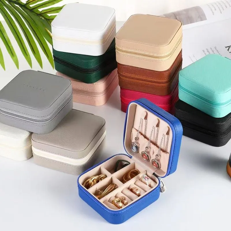1PCS Earring Necklaces Jewelry Storage Boxes Bracelets Rings Packaging Accessories Household Convenient Wholesale