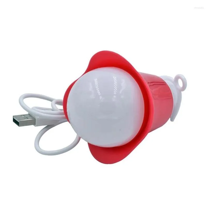 Portable Lanterns USB Lamp Camping Lantern Light Outdoor No Battery Powerbank Camp LED Powerful Bulb