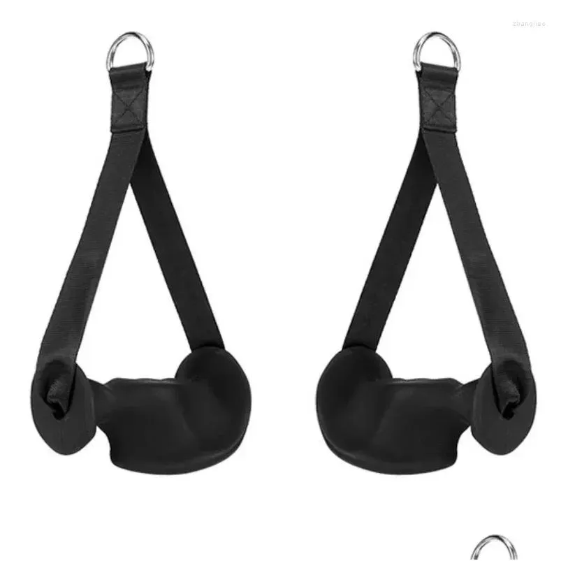 Accessories Ergonomic Pulley Cable Machine Handles Upgraded Bicep Tricep Handle Lat Pull Down Grips For Resistance Bands Weight