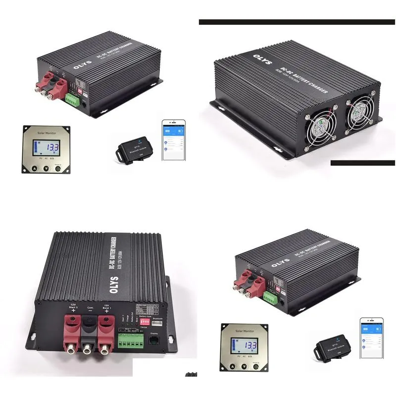 chargers allautomatic 12v12v 30a dcdc battery  controller battery to battery  for motor homes and intervention vehicles