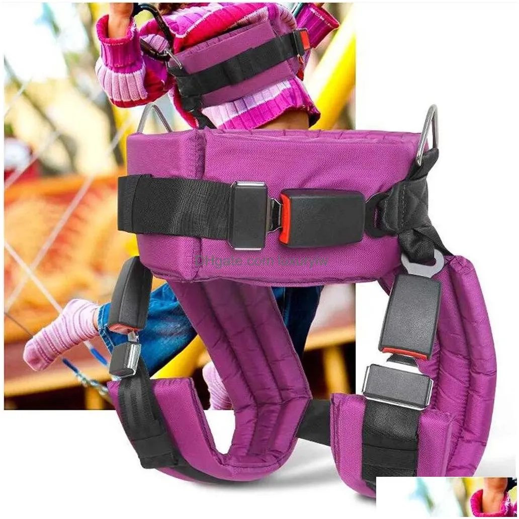 Rock Protection Nylon Bungee Trampoline Harness Outdoor Safety Belt For Adts Hkd230811 Drop Delivery Sports Outdoors Camping Hiking Cl Dhgch