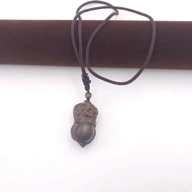 Pendant Necklaces 2023 Boho Jewelry Ethnic Style Long Hand Made Bead Wood Elephant Necklace For Women Price Decent Wholesal Dhgarden Dh9Ky