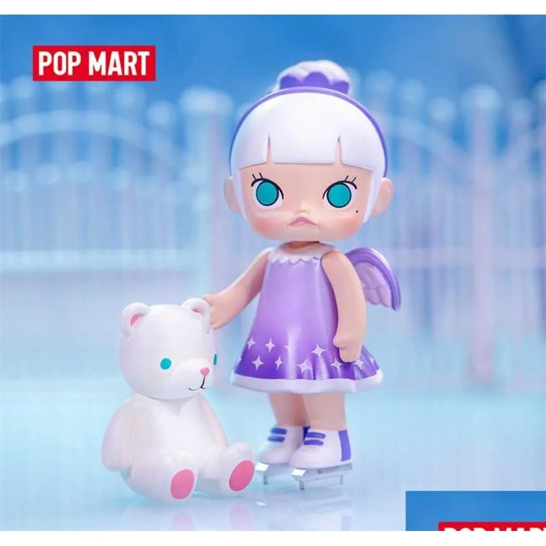 mart molly my childhood series cute kawaii blind box doll binary action figure birthday gift toy for kids 2201156604430