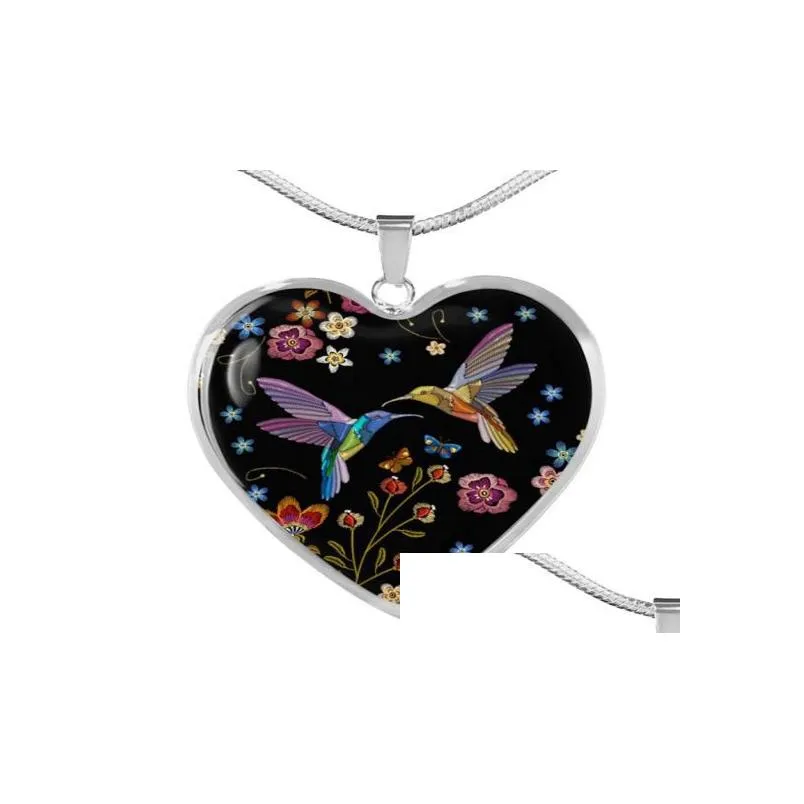 Pendant Necklaces Pendants Jewelry Diamond Peach Heart Mothers Day Gift Family Daughter Sister Crystal Necklace Drop Deliver Dhgarden